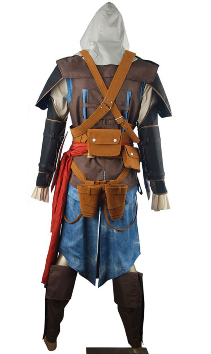 Assassin's Creed4 Black Flag Edward Kenway Cosplay Costume ...