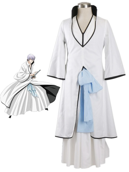 Bleach Gin Ichimaru Hollow World Hueco Mundo Kimono Uniform Cosplay ...