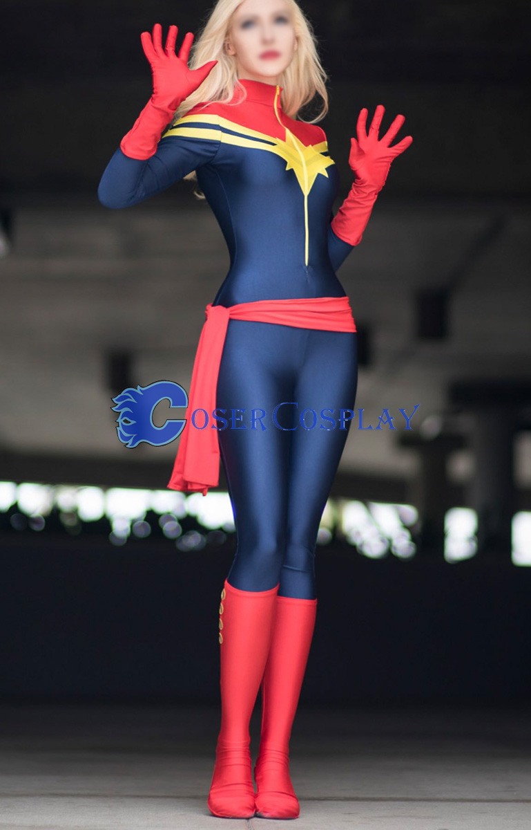 captain marvel costume female
