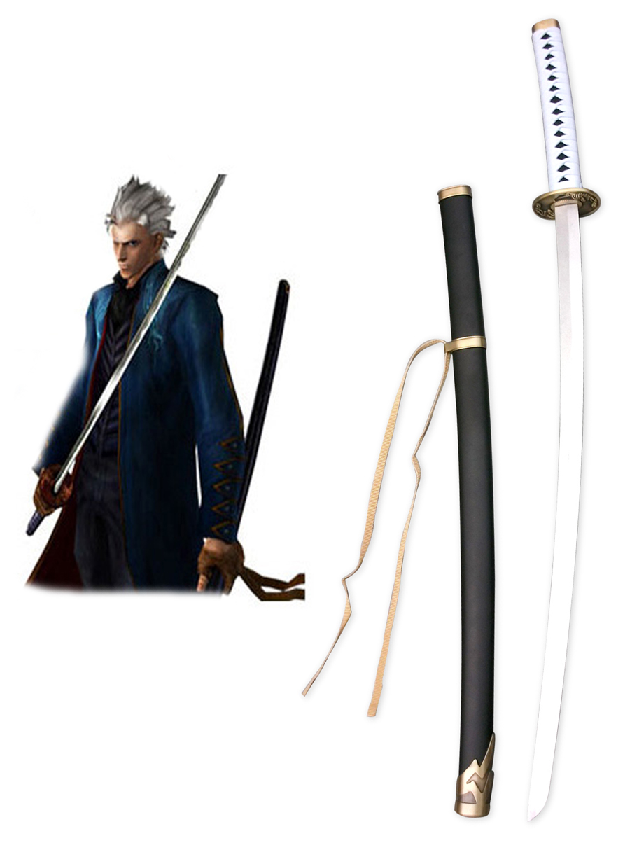 Devil May Cry 3 Dante's Awakening Vergil Yamato Anime Samurai Umbrella Sword