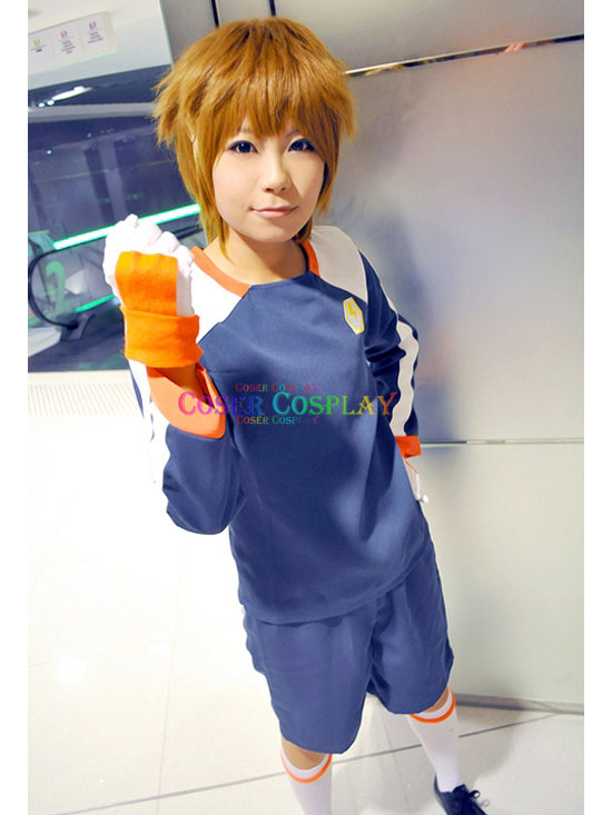 Inazuma.Eleven.Go Raimon Soccer team Winter Uniform Cosplay Costume ...