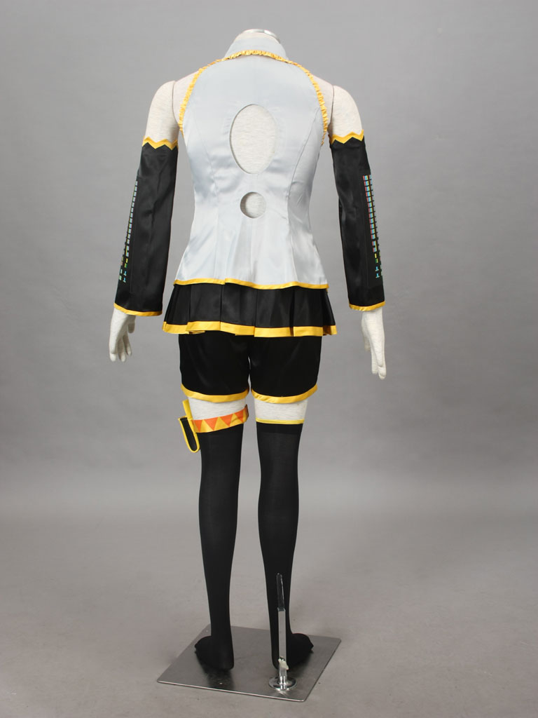 Vocaloid Akita Neru Yellow Cosplay Costume | cosercosplay.com