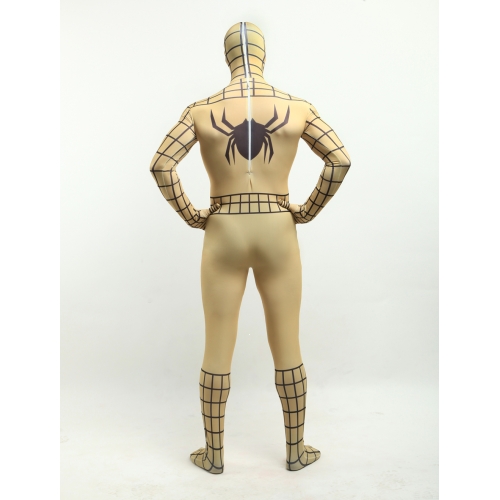 Yellow Lycra Spiderman Halloween Costume | cosercosplay.com